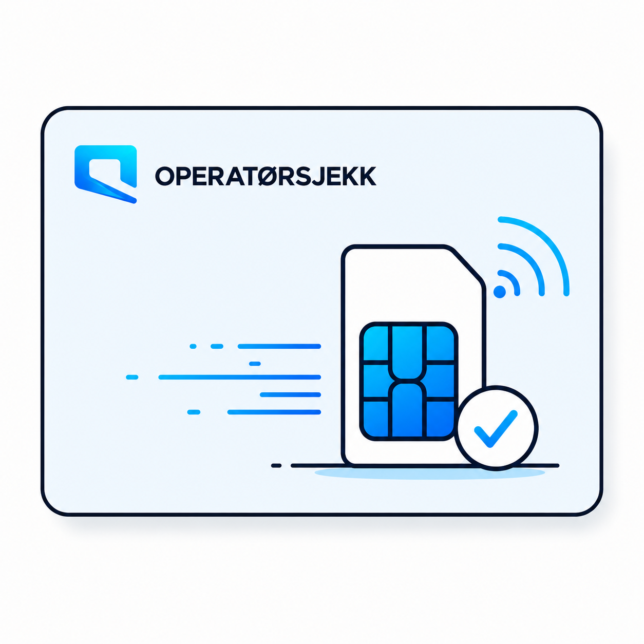 Operatørsjekk – oppslag av mobiloperatør
